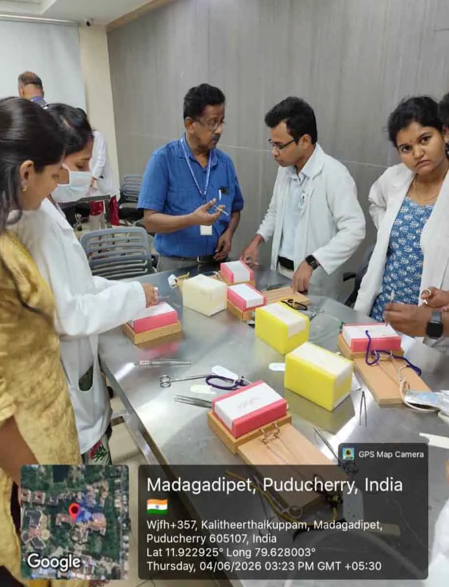 training for suturing